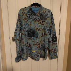 Tommy Bahama Long Sleeve Button Down XL